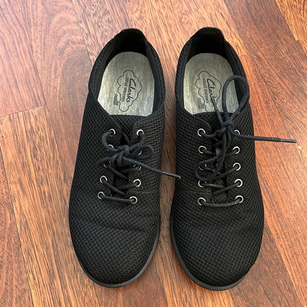 Clarks Black Casual Shoes